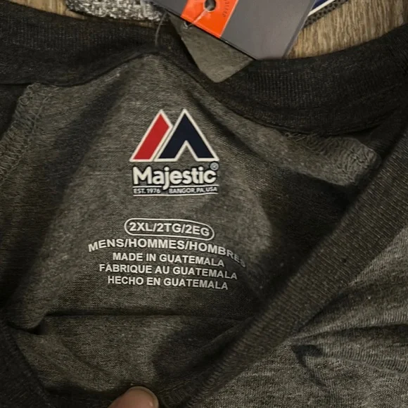 Riders by Lee Football Long Sleeve Tee - Gray - Picture 2 of 5